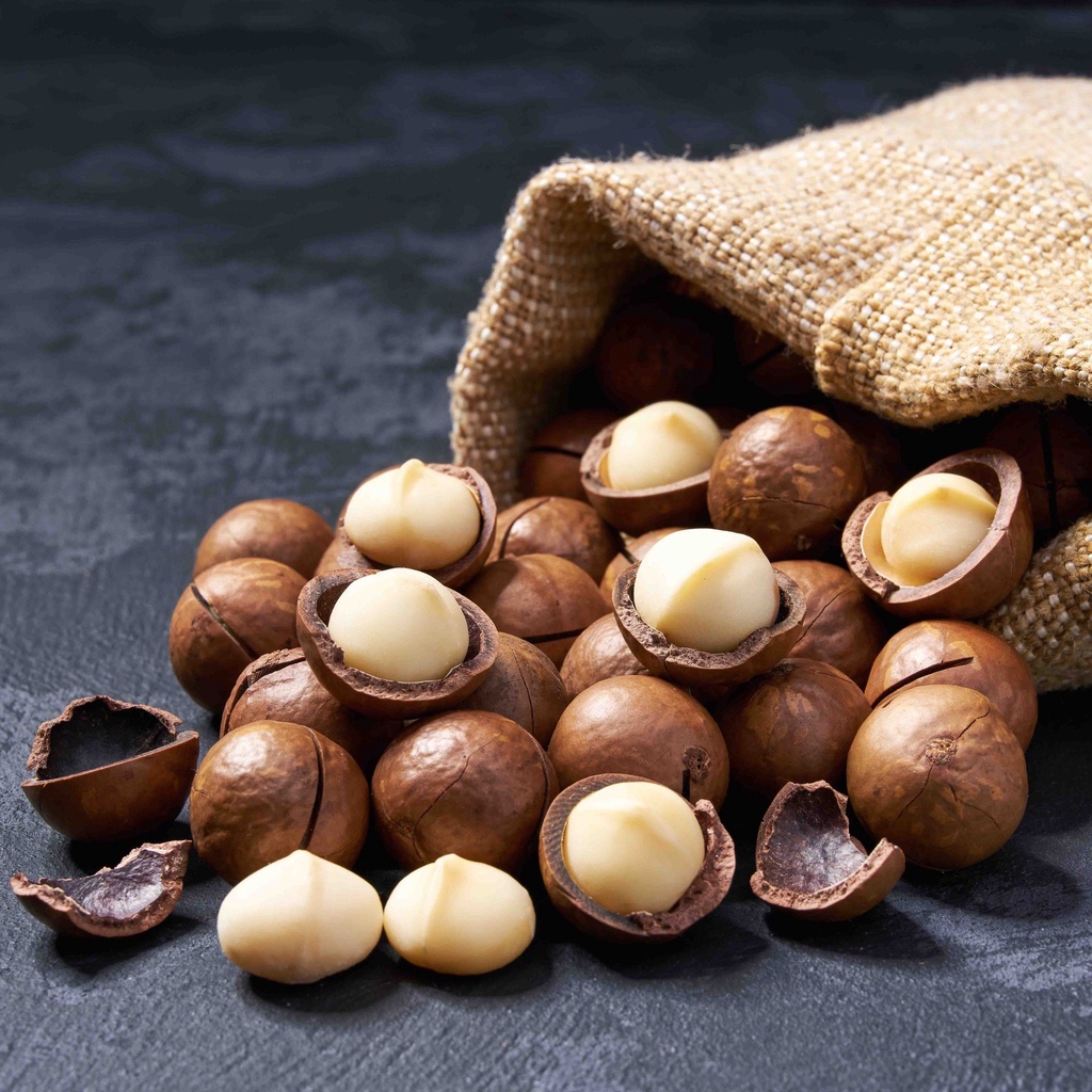 Macca Nứt Vỏ Nhập Khẩu Úc_Hộp 500gr  - ăn vặt
