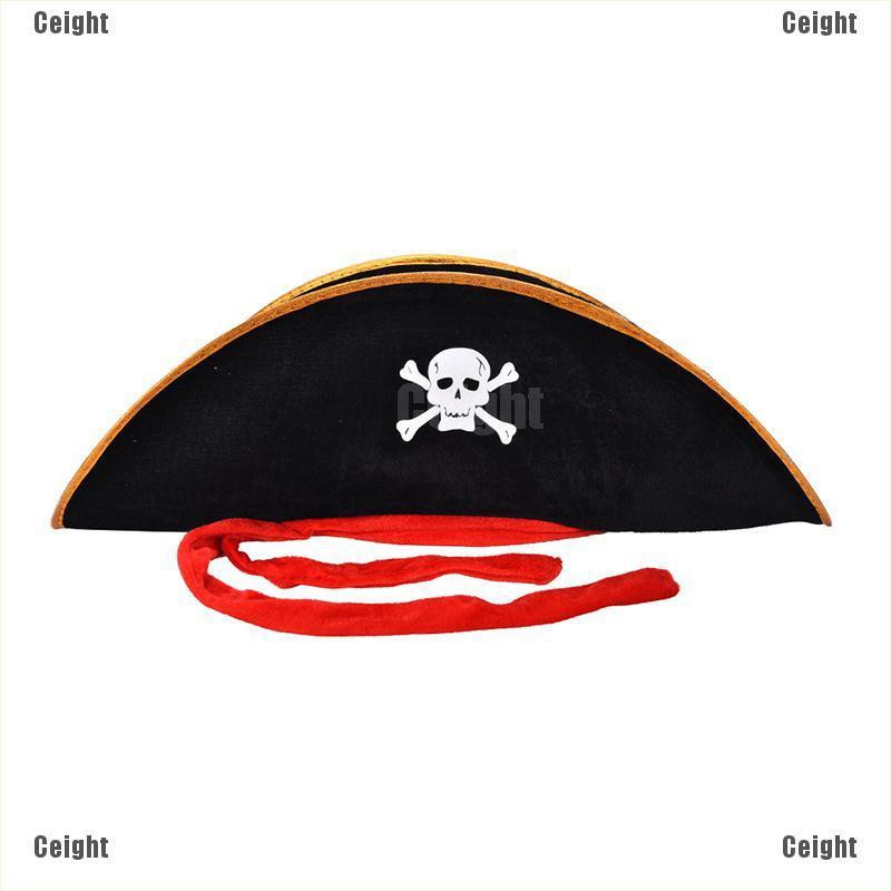 Bộ sản phẩm mũ trùm đầu / dây / mũ hóa trang cướp biển / Halloween