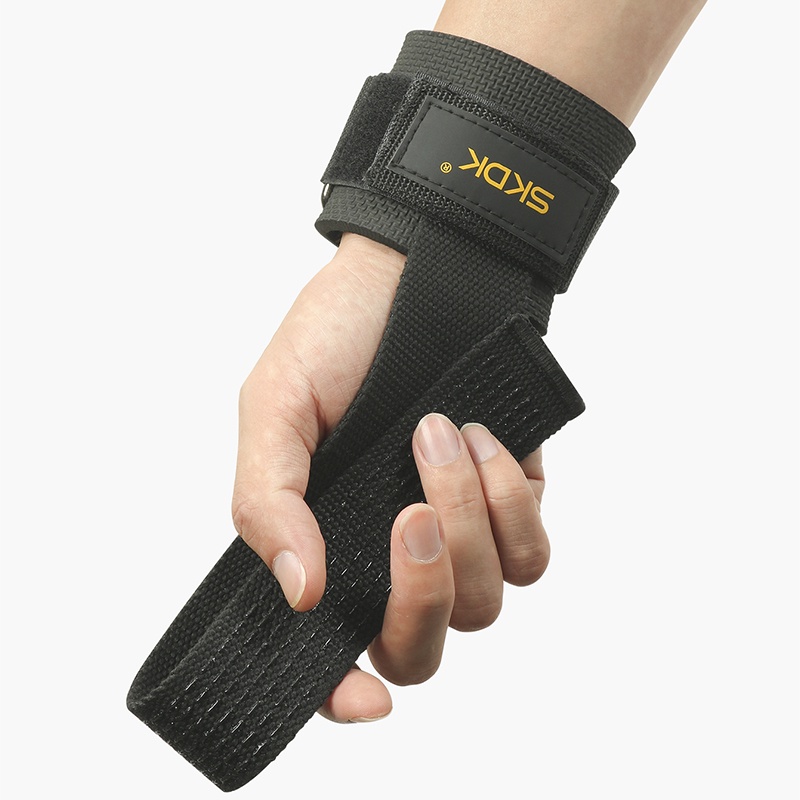 Đai Quấn Cổ Tay Hỗ Trợ Nâng Tạ Màu Đen Tiện Dụng