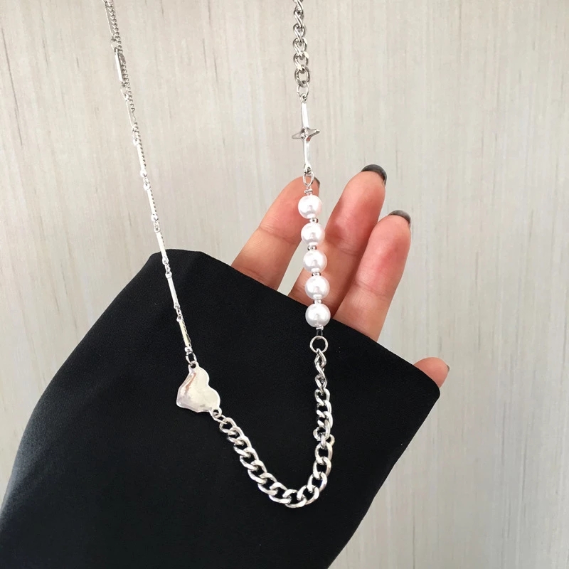 vòng cổ Hợp Kim Mặt Hình Trái Tim Thời Trang Cho Nữ