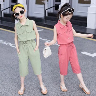 Sét đồ bộ thời trang dễ thương cho bé gai H0051