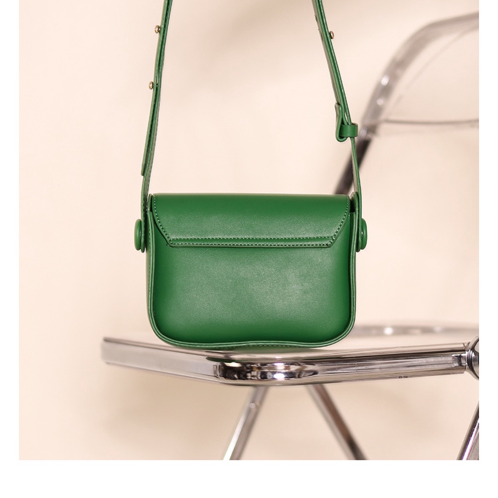 Túi Xách Đeo Vai Kiểu Yên Ngựa Phong Cách Retro Thời Trang Cho Nữ