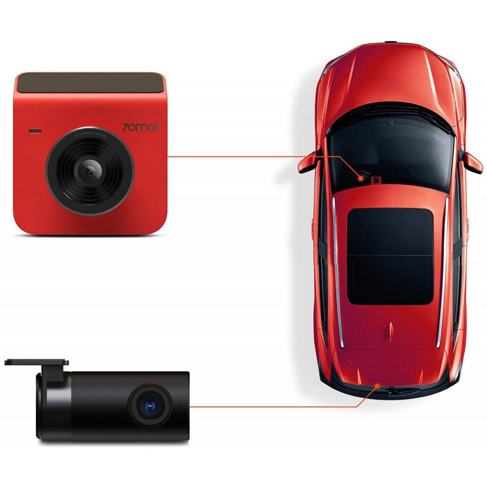 [Bản quốc tế] Camera hành trình ô tô Xiaomi 70mai Dash Cam A400 + Rear Cam - Bảo hành 1 tháng