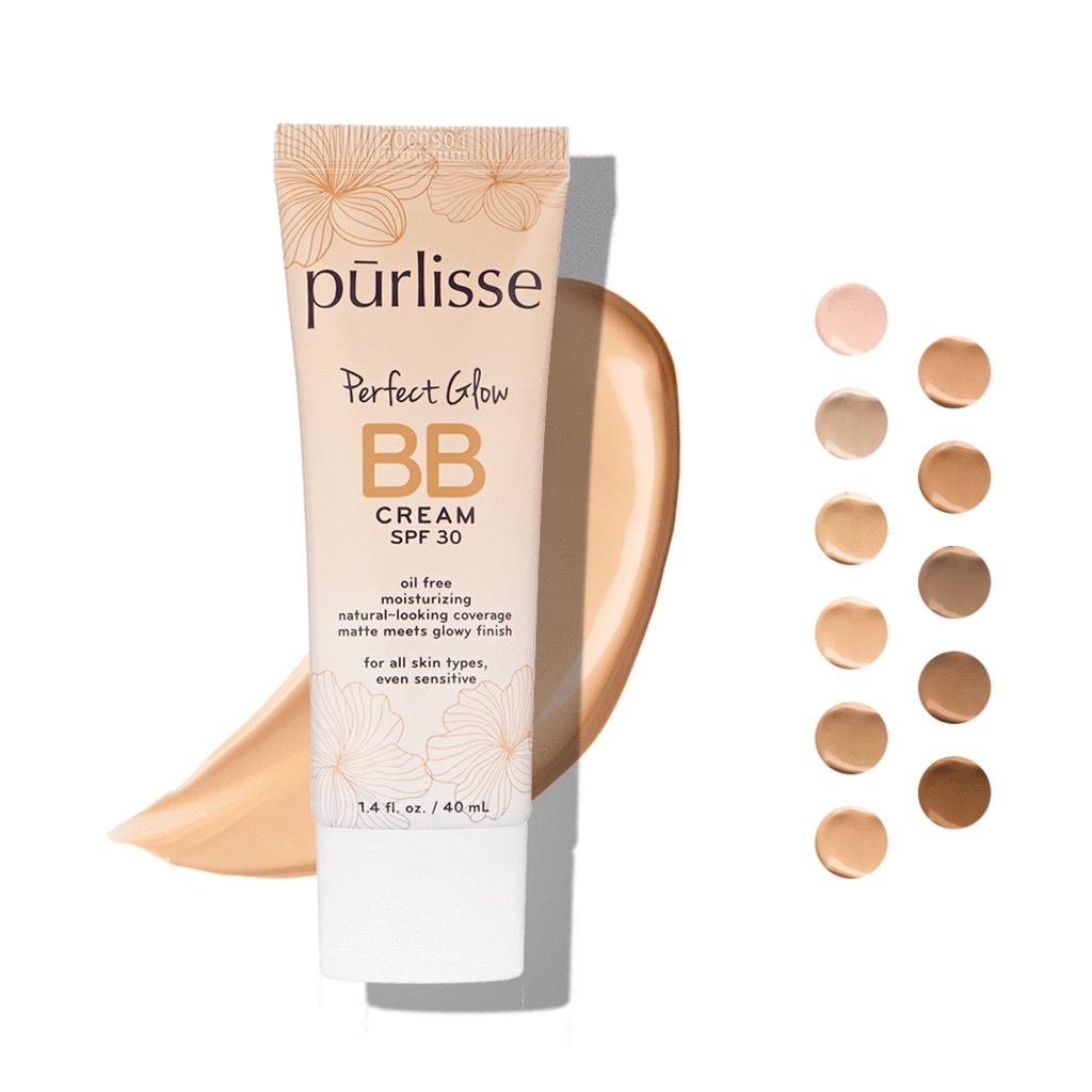 Kem nền trang điểm Purlisse Perfect Glow BB Cream SPF 30