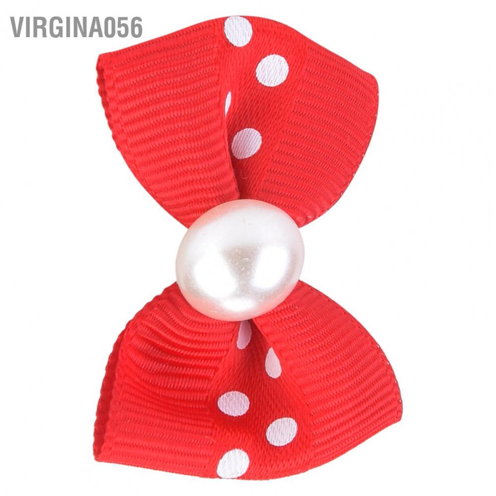 Hàng Hot 20 cái Nơ cài tóc cho chó với dây thun cho thú cưng Cún con Teddy Phụ kiện chải lông Màu sắc ngẫu nhiên Hàng giao ngayVirgina056