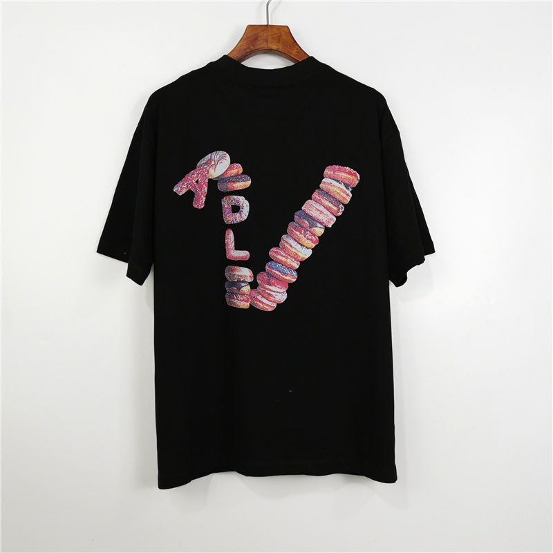 ADLV Áo Thun Tay Ngắn Dáng Rộng Vải Cotton In Chữ Thiết Kế Trẻ Trung Cho Nam Và Nữ