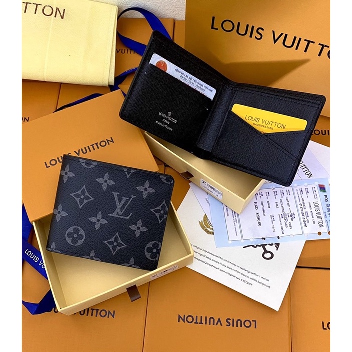 ví ngang lv nam fullbox , chất liệu mềm mịn không bong tróc