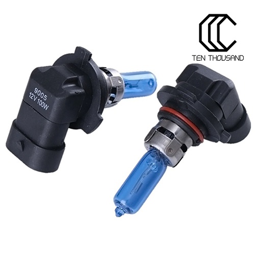 ✧Set 2 Bóng Đèn Pha Halogen 100W 12V 9005 / HB3 Ánh Sáng Trắng Dành Cho Ô Tô