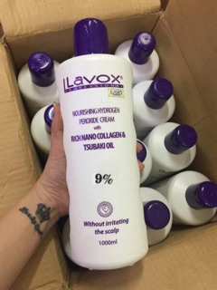 Oxy trợ nhuộm lavox 1000ml