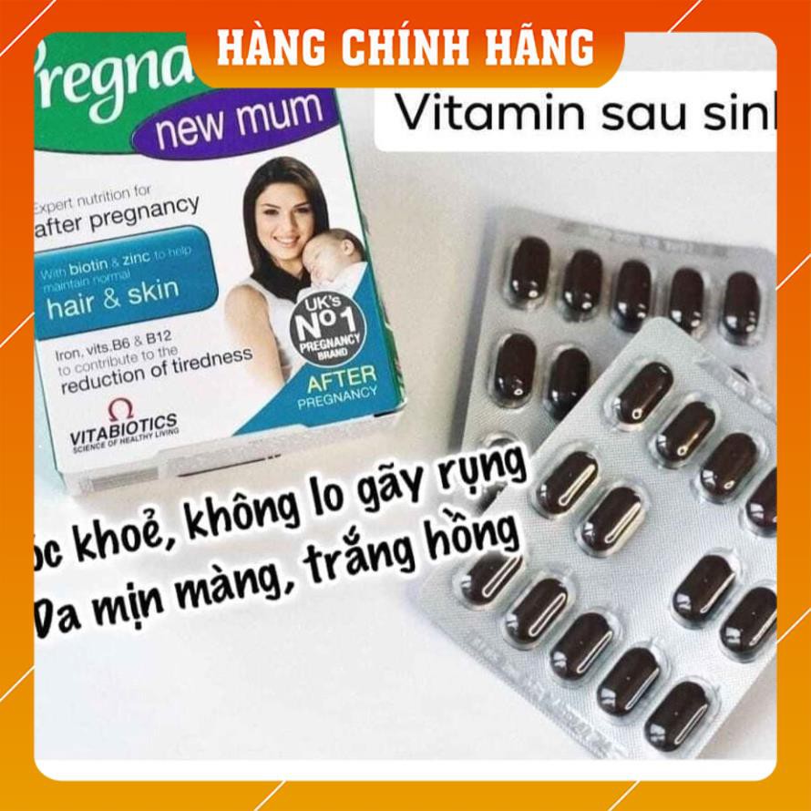 (100% Hàng Chuẩn) Vitamin Pregnacare New Mum- Anh viên uống bổ sung Vitamin, khoáng chất cho bà bầu sau sinh.