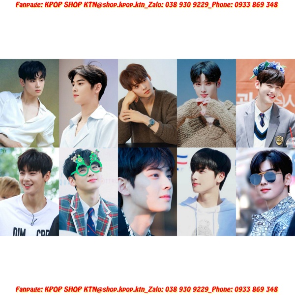 CARD BO GÓC CHA EUN WOO
