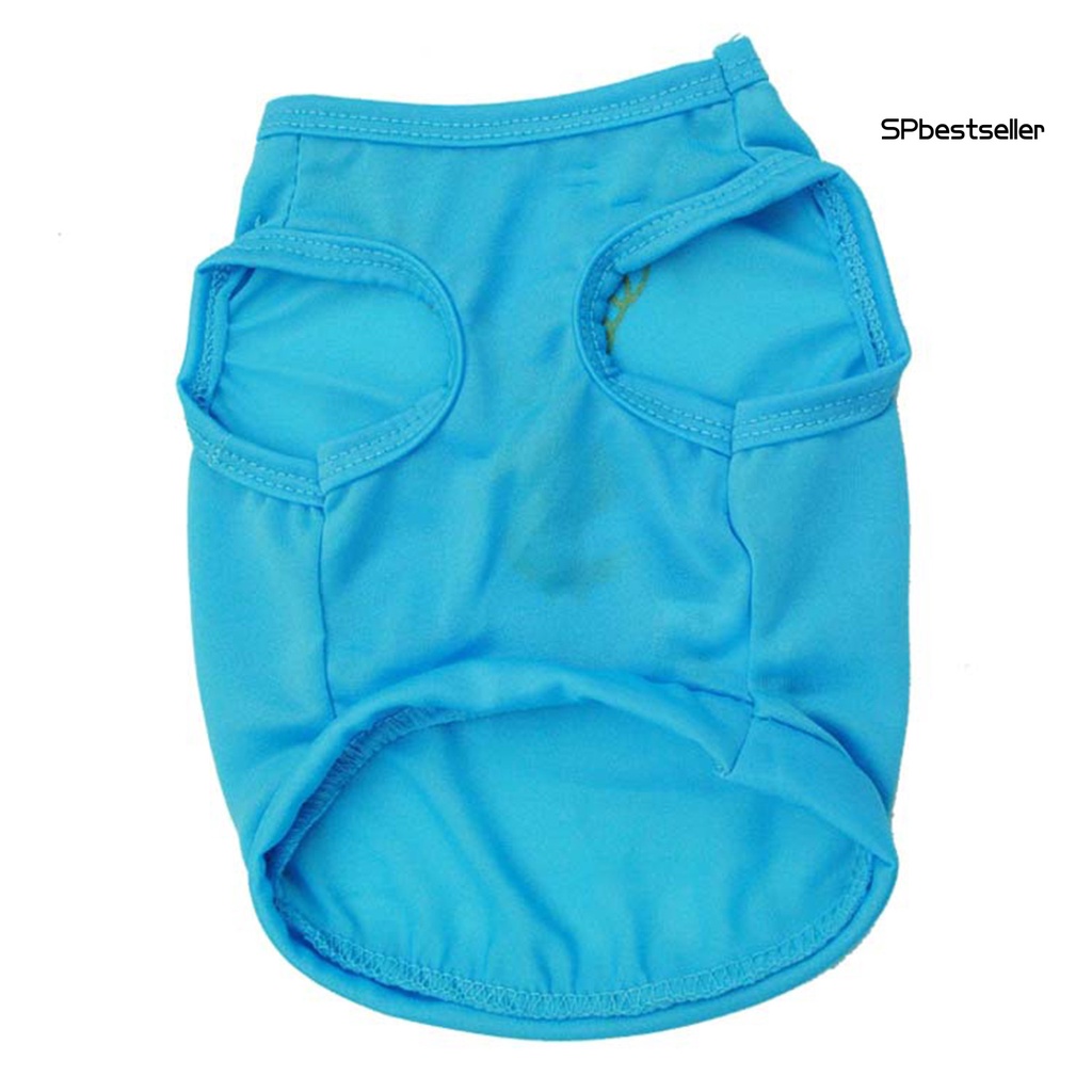 Áo thun sát nách mềm mại thoải mái thời trang mùa hè cho thú cưng