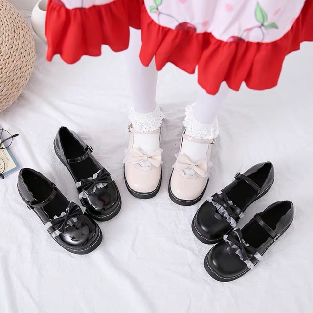 [order] Giày Lolita mẫu 5 (gót 3cm) | BigBuy360 - bigbuy360.vn