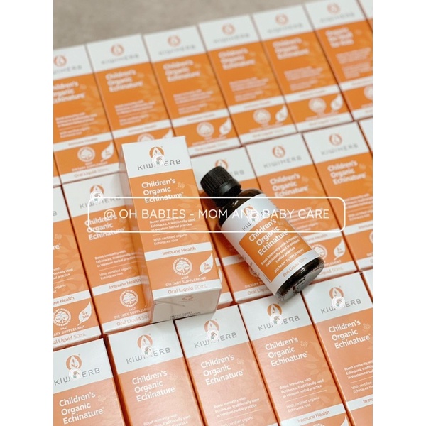 TĂNG MIỄN DỊCH KIWIHERB CHO BÉ TỪ 0 THÁNG TUỔI 50ML [OH BABIES]