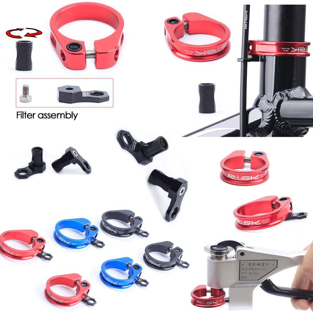 Kẹp Cố Định Yên Xe Đạp 31.8 / 34.9 mm Bằng Hợp Kim Nhôm Cao Cấp