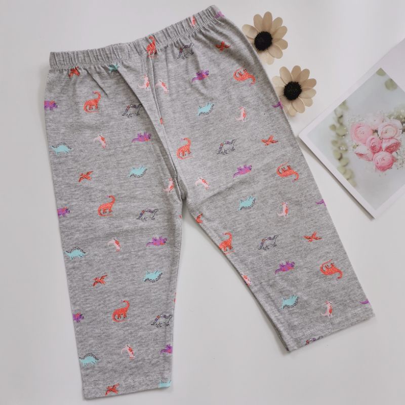 Quần legging lửng bé gái gapkid2 size đại 20-35kg chất vải dư đẹp co giãn