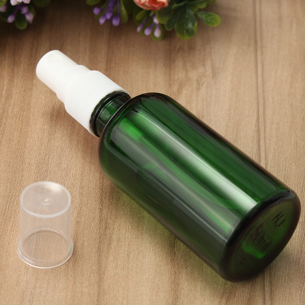 Chại Xịt Phun Sương Thủy Tinh Xanh Lá
