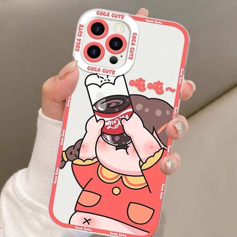 Ốp Điện Thoại Silicon Mềm Trong Suốt Họa Tiết Hoạt Hình Cho Iphone 11 12 13 Pro MAX X XS MAX XR 6 7 8 Plus