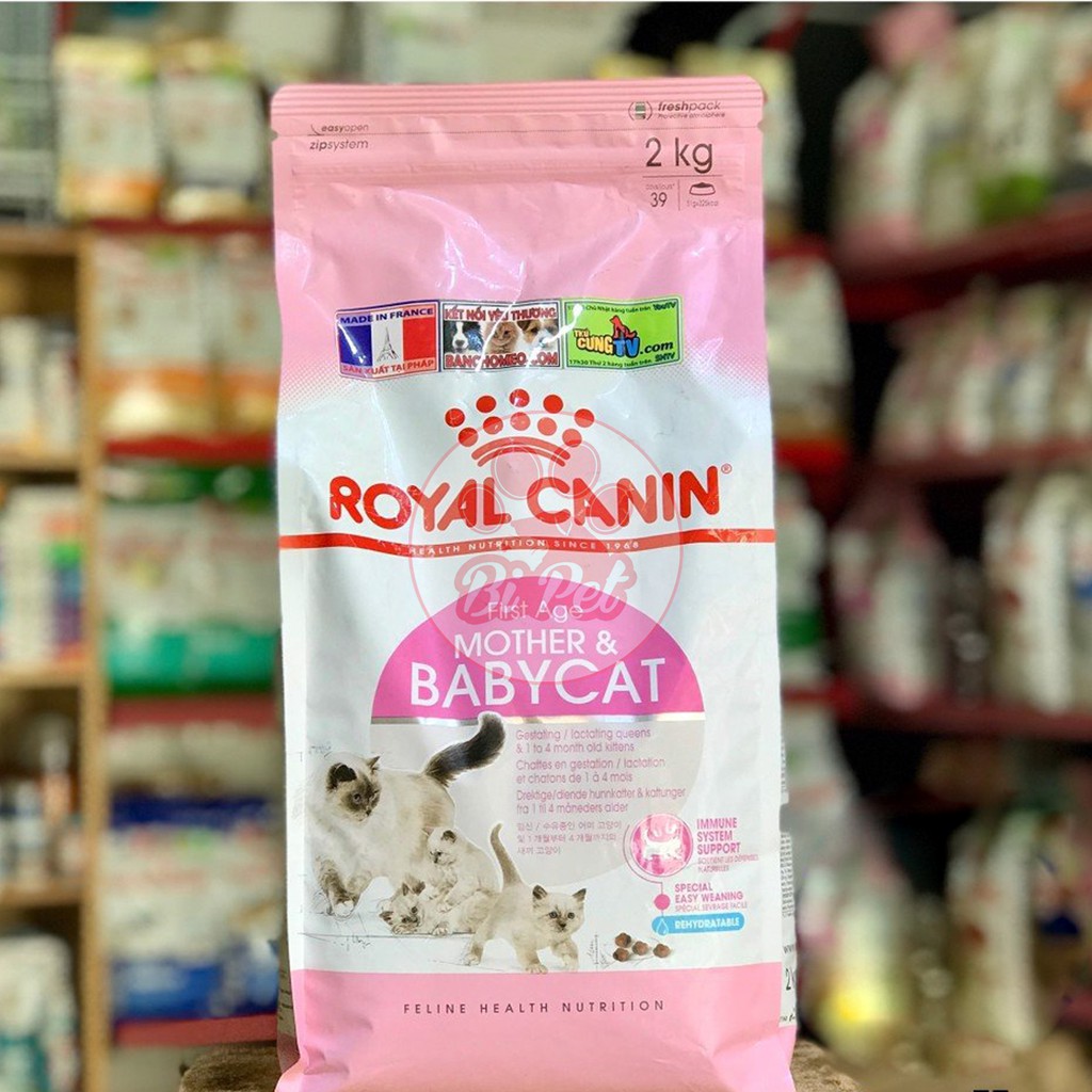 Thức ăn hạt cho mèo Royal Canin Mother &amp; BabyCat ⚡ GIÁ ĐI KÈM VỚI CHẤT LƯỢNG ⚡  Dành Cho Mèo Mẹ &amp; Mèo Con 1 - 4 Tháng