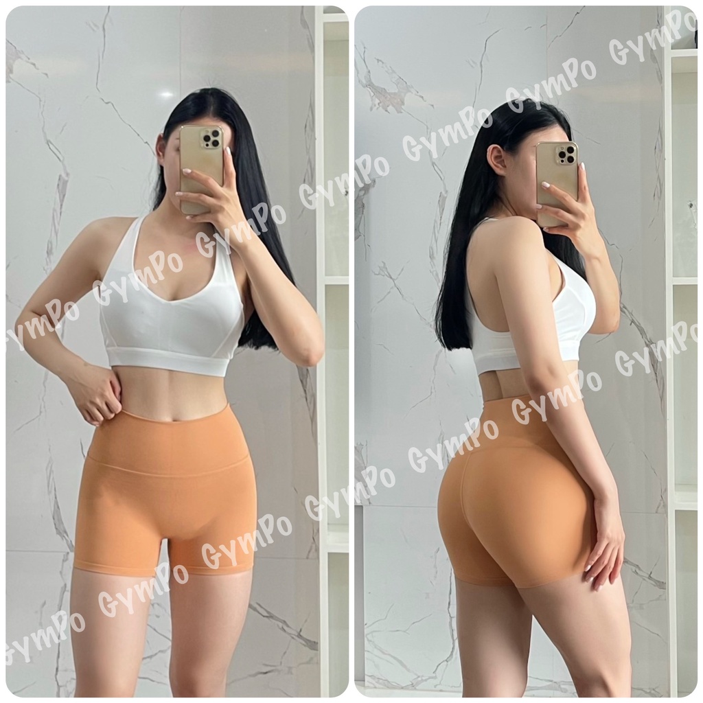 Quần Đùi Thể Thao Poly Trơn Màu