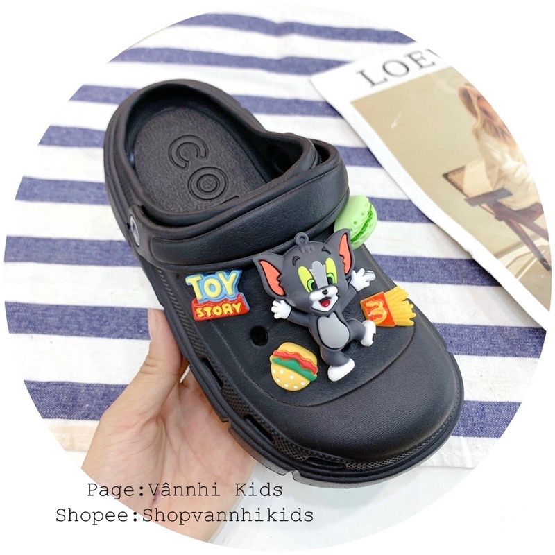 Dép sục Tom&Jerry cho bé size 30-35