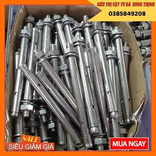Bộ combo nở inox 304 M12*120  1 hộp 20 cái | Nói không với hàng nhái, hàng kém chất lượng