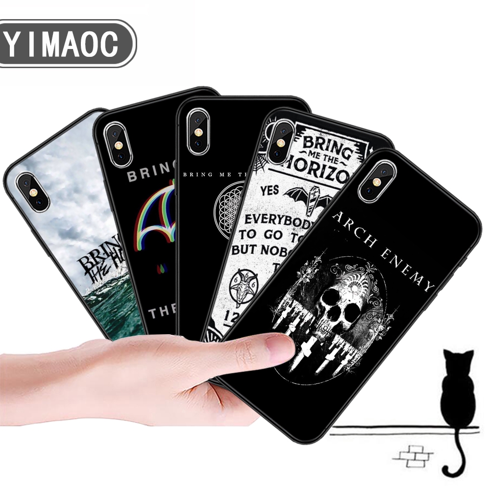iPhone XS Max XR X 11 Pro 7 8 6 6S Plus The bring me horizon Soft Case
