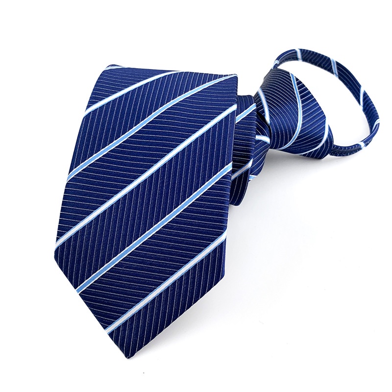 Cà Vạt Công Sở Cà Vạt Khóa Kéo Tự Động Bản Hàn Quốc 24H