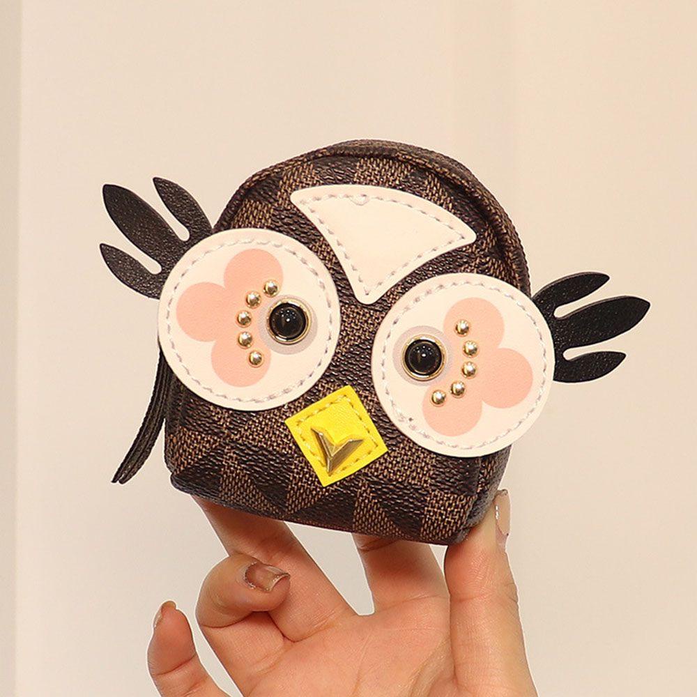 Ví Đựng Tiền Xu Mini Hình Cú Mèo Dễ Thương