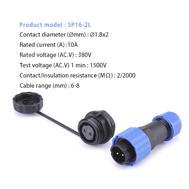 Ổ Cắm Kết Nối SP16 2 3 4 5 6 7 9 Pin