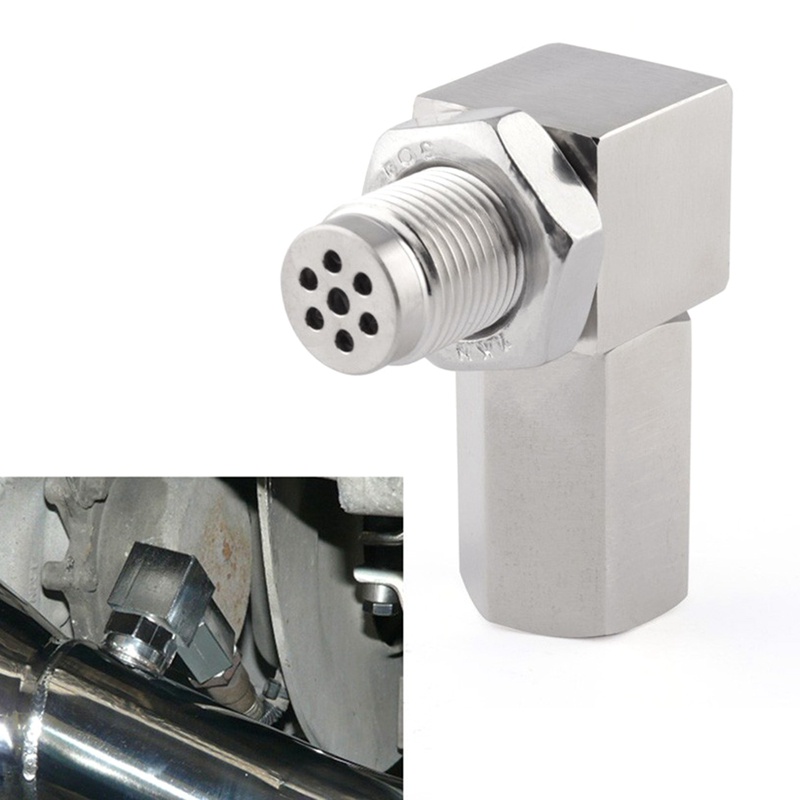 Đầu Chuyển Đổi Cảm Biến Oxy O2 900 90 Độ Chuyên Dụng Chất Lượng Cao° Phụ Kiện Nối Dài 02 Bung M18X1.5 Cho Động Cơ Xe Hơi
