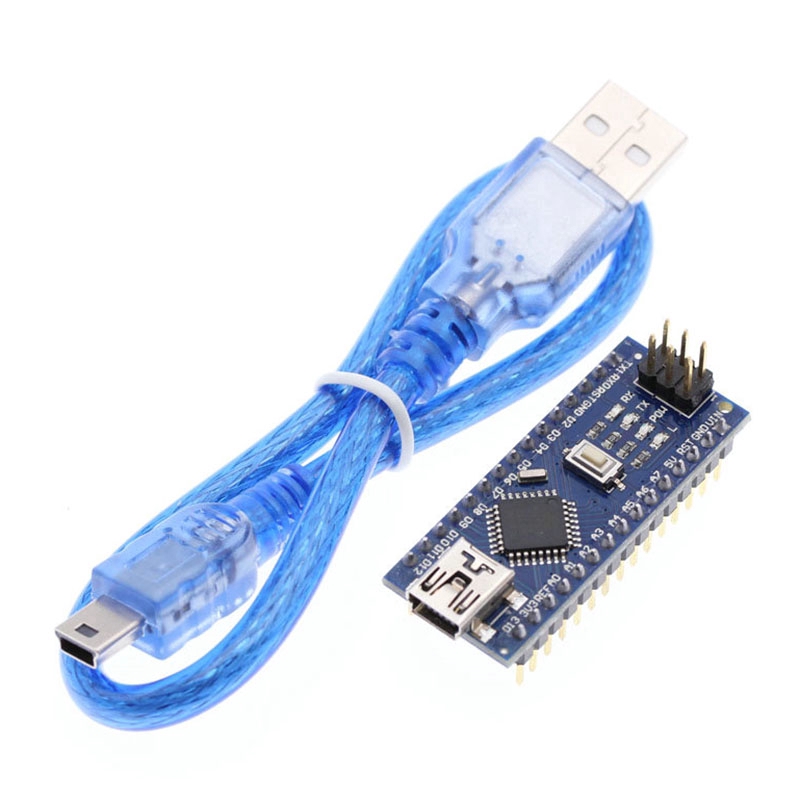 Bảng điều khiển Nano V3.0 ATmega328P Tương thích cho Arduino Trình điều khiển USB Nano CH340 với Cáp NANO 3.0 ATmega328