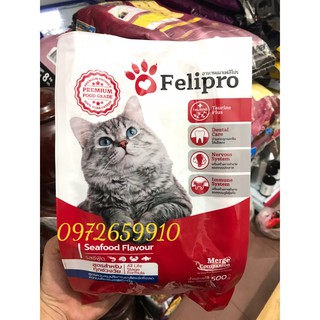 Thức ăn hạt cho Mèo Felippro CAT FOOD 500g - Cat & Kitten