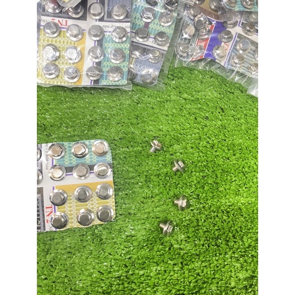 Bộ ốc cate inox đánh bóng