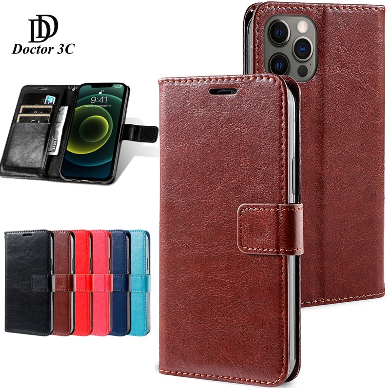 Bao Da Điện Thoại Dạng Ví Nắp Lật Cho iPhone X Xs Max Xr 8 7 6s 6 Plus 5 5C SE SE2 SE3 2022 4G 5G