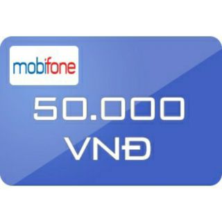 Thẻ cào mobi 50k