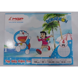 Xấp 20 tờ giấy kiểm tra dày dặn