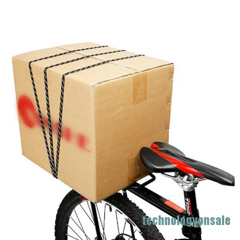 Dây ràng hành lý co giãn có móc gắn xe đạp thiết kế tiện dụng