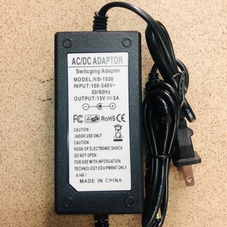 Cục sạc loa kéo 15V-3A
