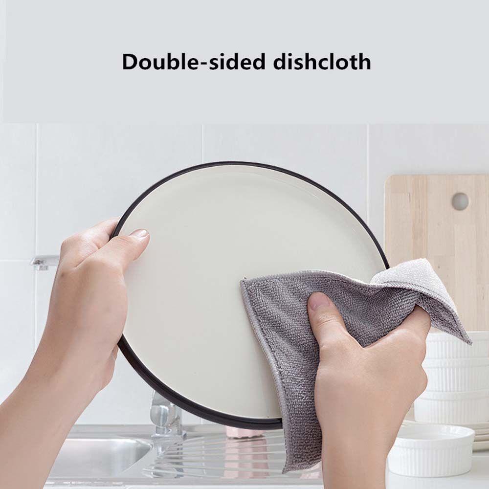 Khăn Lau Bằng Sợi Tre Hai Mặt Thấm Hút Tốt Thân Thiện Với Môi Trường