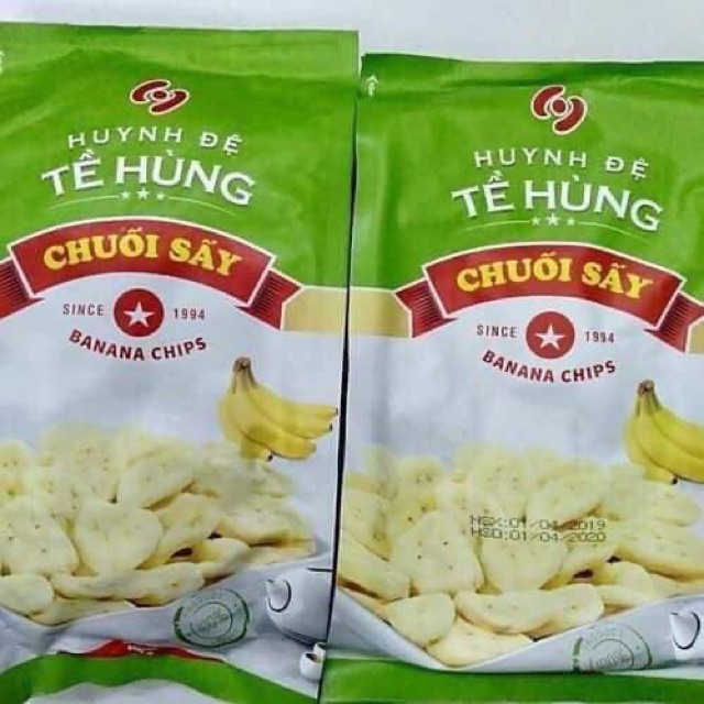 CHUỐI SẤY KHÔ TỀ HÙNG