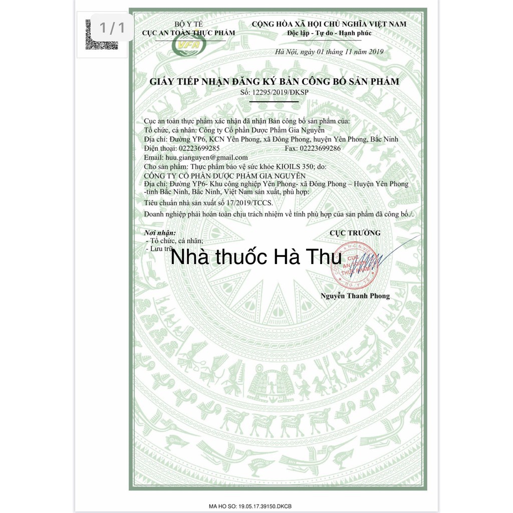 Kioils 350 - Hỗ trợ giảm cholesterol, triglycerid, hỗ trợ giảm nguy cơ xơ vữa động mạch, tốt cho não, mắt.