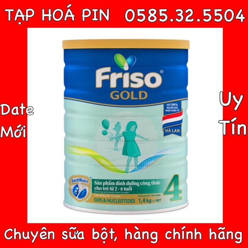 Sữa bột Friso Gold số 4 1,4kg