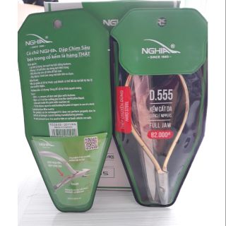 Kềm Nghĩa cắt da D.555 (có kèm dũa)