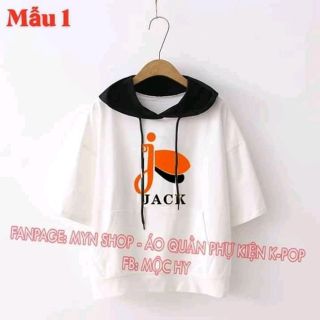 Áo Hoodie Tay Lửng JACK (J97) - ĐÓM