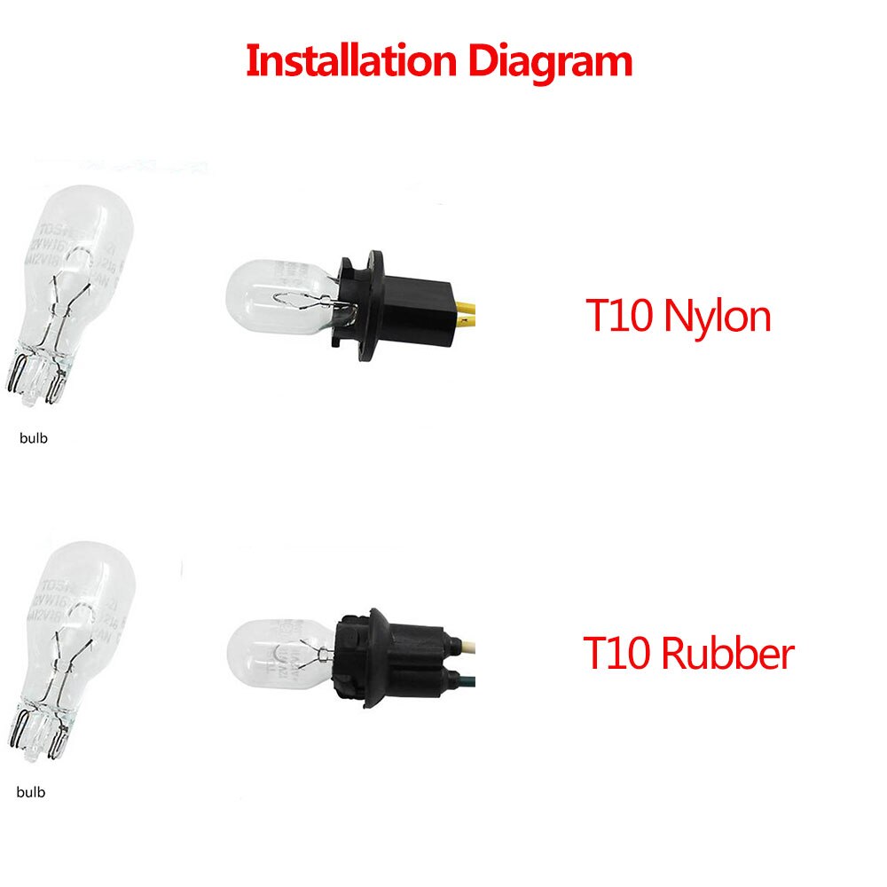 1 Chuôi Đèn led t10 t20 1156 1157 Cho Xe Hơi Giá Đỡ