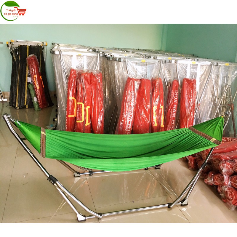 Lưới võng xếp người lớn cỡ đại 2 lớp cao cấp | BigBuy360 - bigbuy360.vn