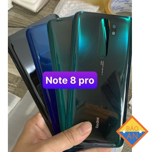 Nắp Lưng Điện Thoại Bằng Kính Thay Thế Cho Redmi Note 8 Pro Xiaomi Redmi Note 8 Pro