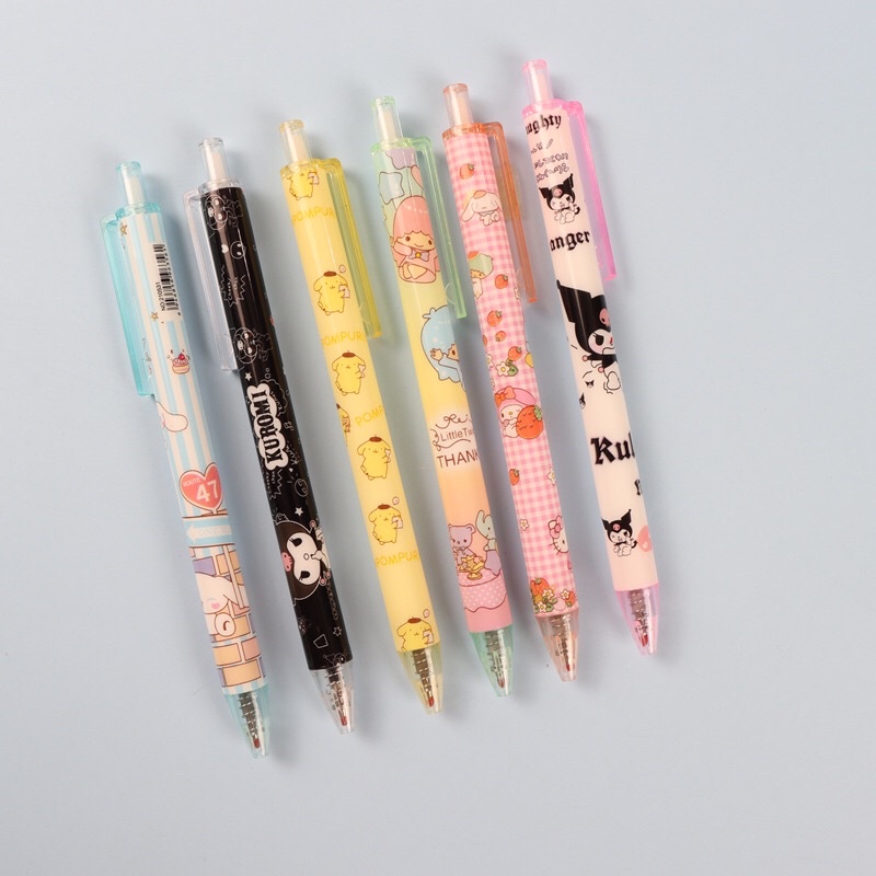 Bút gel mực xanh, mực đen 0.5mm Sanrio