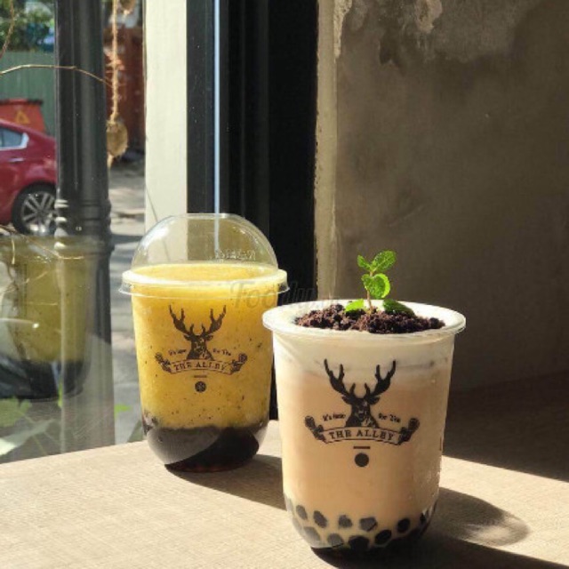 Cốc tròn béo Q500,Q360ml,Q700ml(100 cái) không kèm nắp, có nắp